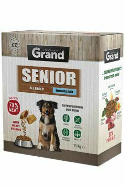 GRAND Dry Senior tuňák 11kg
