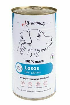 All Animals DOG konz. Losos mletý 1200g