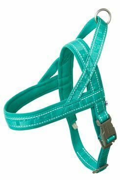 Postroj Hurtta Casual ECO paví zeleň 60-70cm