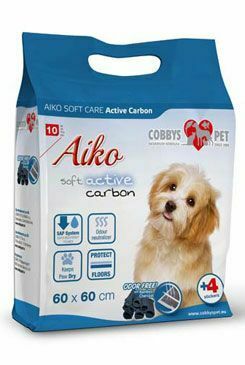 Plenky pro psy Aiko Soft Care ActivCarbon 60x60cm 10ks