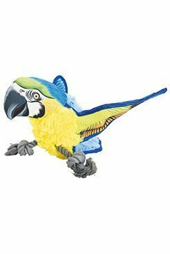 Hračka pes Ara papoušek na laně 35cm HipHop