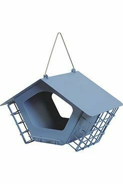 Krmítko venkovní DUO XL kov, modrá Zolux