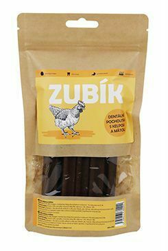 Pochoutka ZUBÍK Dentální kříže Kelpa s mátou 200g