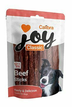 Calibra Joy Dog Classic Beef Sticks 80g NEW