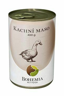 BOHEMIA MASO Kachní maso ve vlastní šťávě 400g