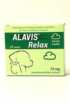 Alavis Relax pro psy a kočky 75mg 20cps