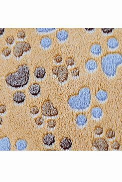 Deka pro psy LASLO s tlapičkami 75x50cm béžová TR