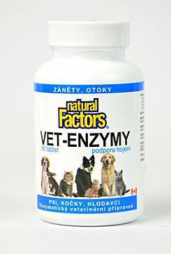 Vet Enzymy 90tablet podpora hojení, záněty, otoky