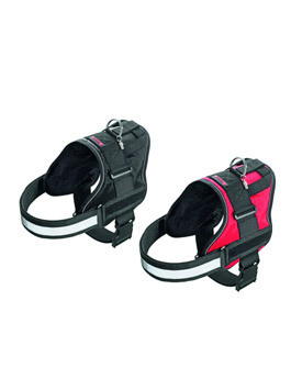 Postroj teflon XTREME  červený reflex L 70-83/50 KAR