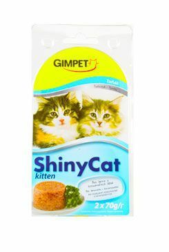 Gimpet ShinyCat Kitten konz. tuňák 2x70g
