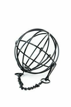 Krmítko závěsná koule pro hlodavce 8cm kov TR