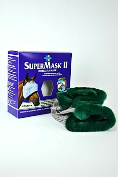FARNAM Supermask II bez uší vel. ARAB šedo-zelená