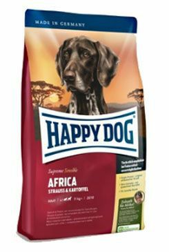 Happy Dog Supreme Sensible AFRICA pštros 4kg
