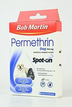 Bob Martin Permetrin Dog spot on 2 pip