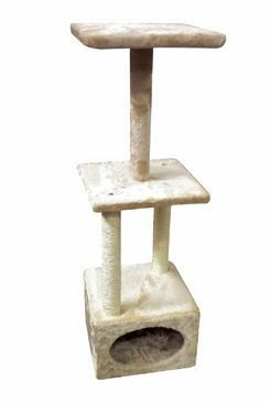 Škrabadlo Electra pískové 31x31x94cm