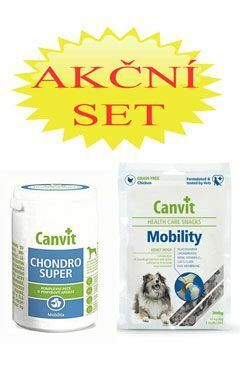 Canvit Chondro Super pro psy 230g+Snack Mobility