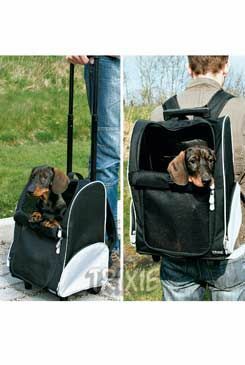 Taška pro psa Eleganc Tbag na kolečkách 32x45x25cm TR