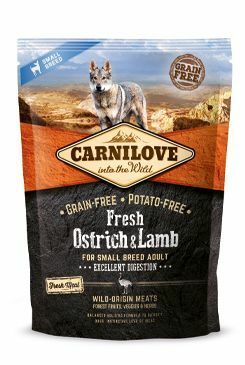 Carnilove Dog Fresh Ostrich&Lamb for Small Breed 1,5kg
