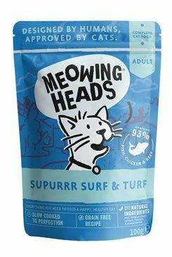 MEOWING HEADS Surf&Turf kapsa 100g