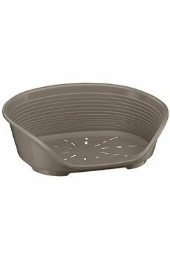 Pelech plast SIESTA DLX 10 tm.šedý 93,5x68x28,5cm FP 1ks