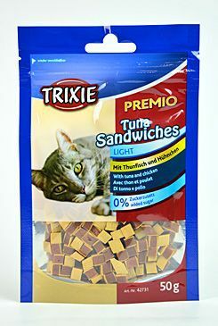 Pochoutka Premio TUNA SANDWICHES pro kočky 50g TR