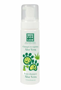 Menforsan Šampon pěnový s Aloe Vera psy a kočky 200ml