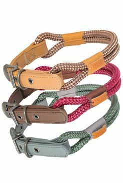 Obojek pes HYDE PARK nastavitelný khaki 6mm/40cm Zolux