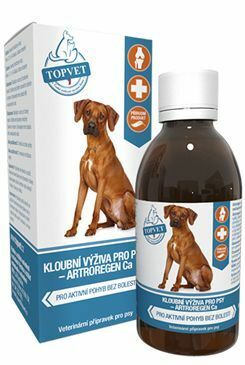 Kloubní výživa Artroregen Ca sirup pro psy TOPVET 200ml