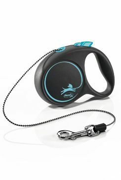 Vodítko FLEXI Black Design XS lanko 3m/8kg modrá