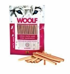 WOOLF pochoutka Soft Duck and Cod Sandwich 100g