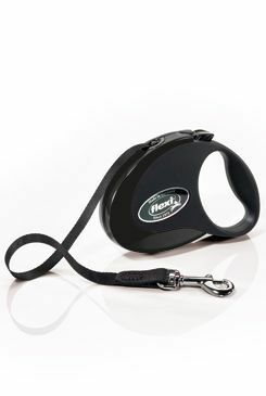 Vodítko FLEXI Style S pásek 3m/12kg černá