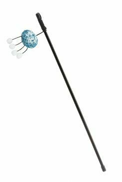 Vánoční hračka kočka Míček na udici 46cm TR