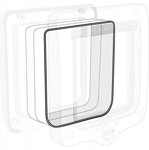 Tunelový díl pro průchozí dvířka Bílá TR