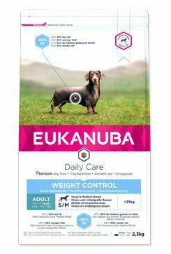 Eukanuba Dog Adult Weight Control Small&Medium 2,3kg