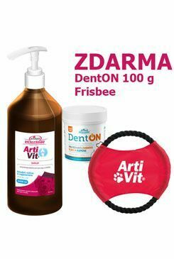 VITAR ArtiVit Sirup 1000ml+DentON100g+frisbee
