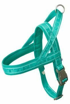 Postroj Hurtta Casual ECO paví zeleň 70-80cm