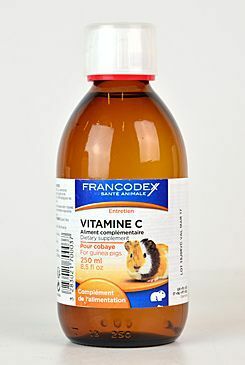 Francodex Vitamín C kapky morče 250ml