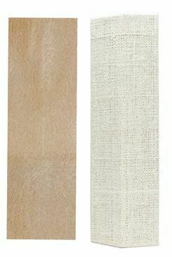 Škrabadlo na stěnu rohové 80cm béžová KAR