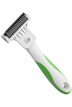Hrablo Andis trimovací na srst zelené malé