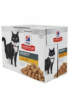 Hill's Fel. SP Adult7+ Sterilised Chicken kapsa 12x85g