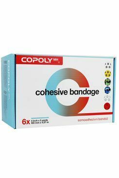 Obinadlo elast. CoPoly 10cm x 4,5m MIX POTISK 6ks