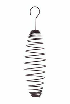 Krmítko venk. SPIRAL na loj.koule kov fialová 22cm Zolux