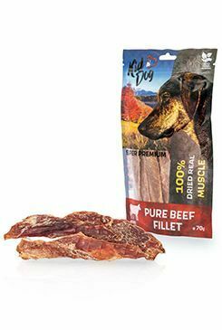 Pochoutka KIDDOG SUPER PREMIUM hovězí svalovina 70g
