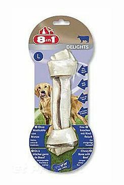 Pochoutka 8in1 Delights Beef Bone L 1ks