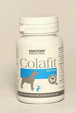 Colafit 4 Max Forte na klouby pro psy 50tbl