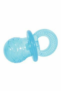 Hračka pes PACIFIER TPR POP dudlík 7cm tyrkysová Zolux
