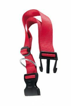 Obojek nylon CLUB C 70cmx25mm červený FP 1ks