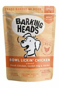 BARKING HEADS Bowl Lickin’ Chicken kapsa 300g