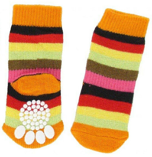 Ponožky pro psa protiskluzové M 2ks KAR