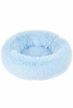 Pelech kulatý ADELE s dlouhým vlasem 70cm modrá